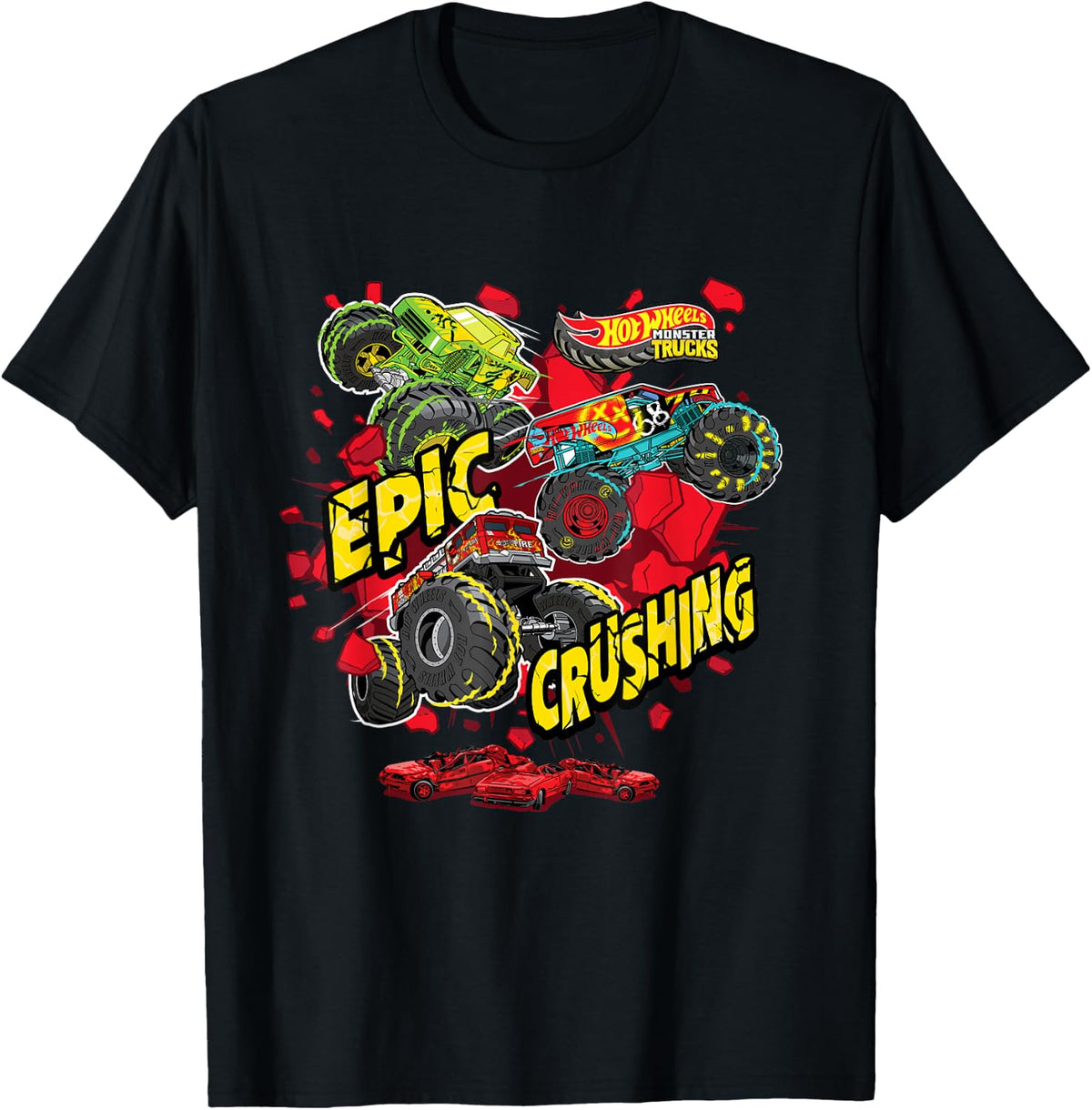 Hot Wheels Monster Trucks - Epic Crushing T-Shirt