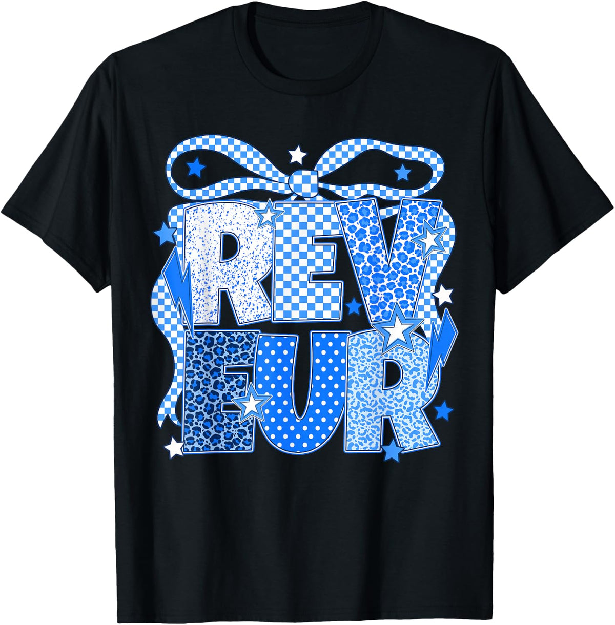 I Love Reveur First Name Personalized Coquette Bow T-Shirt