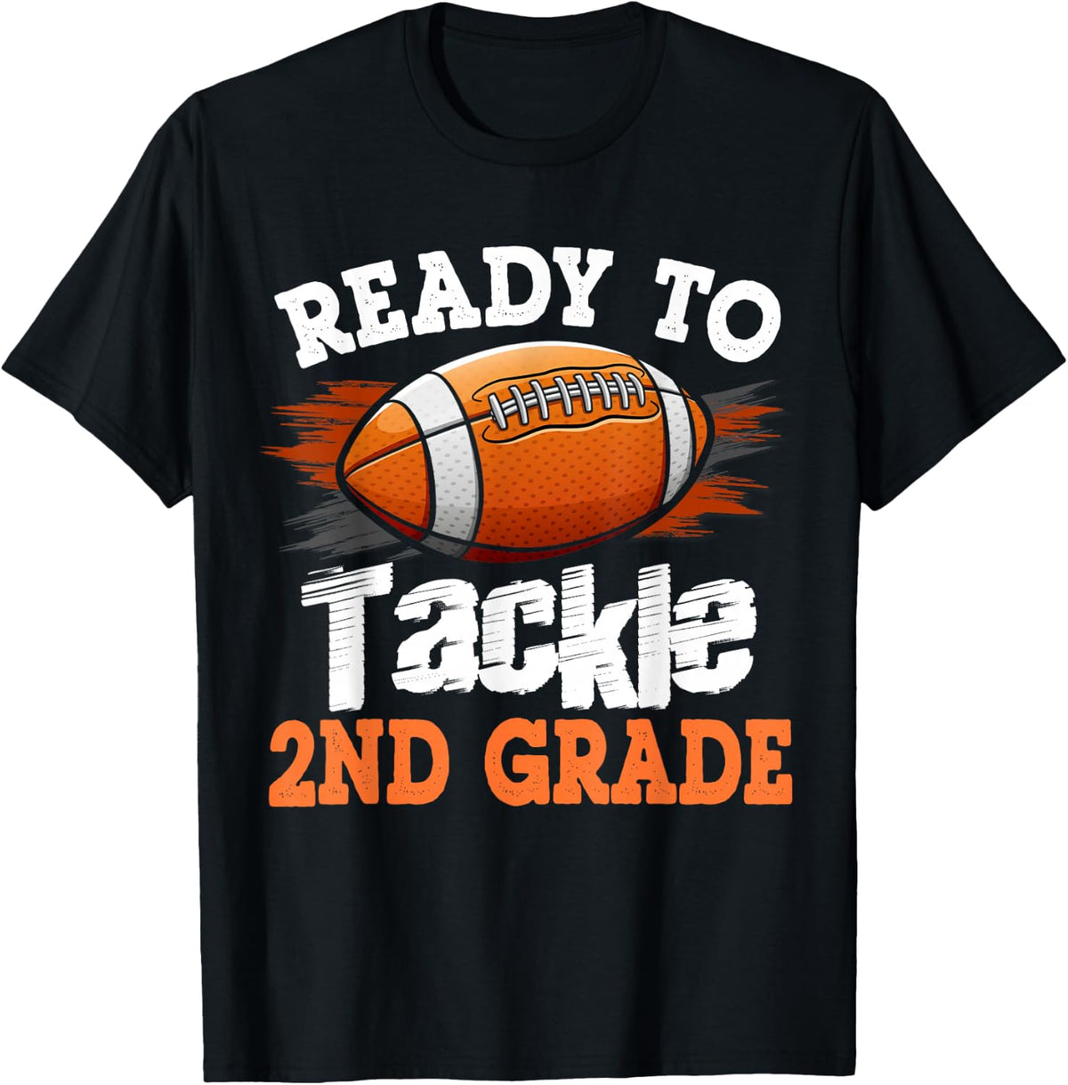 Ready to Tackle 2nd Grade Football Back to School T-Shirt