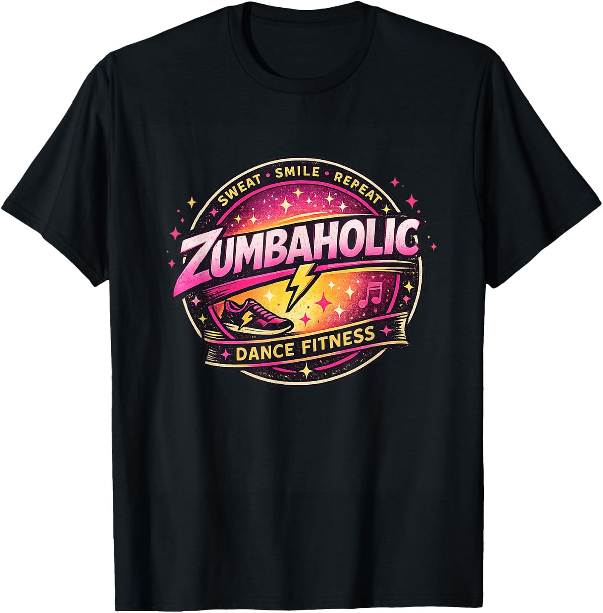 Dance Fitness Hiphop Dancer Sports Zumbas Girl Women T-Shirt