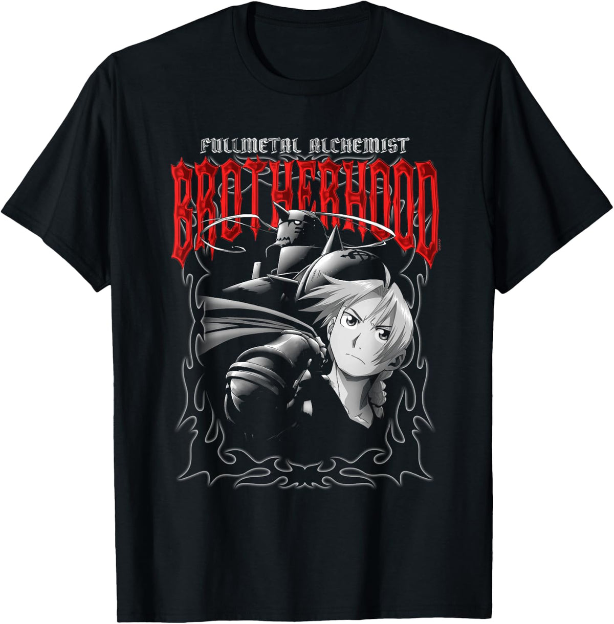 Fullmetal Alchemist: Brotherhood Gothic Frame Brothers Anime T-Shirt