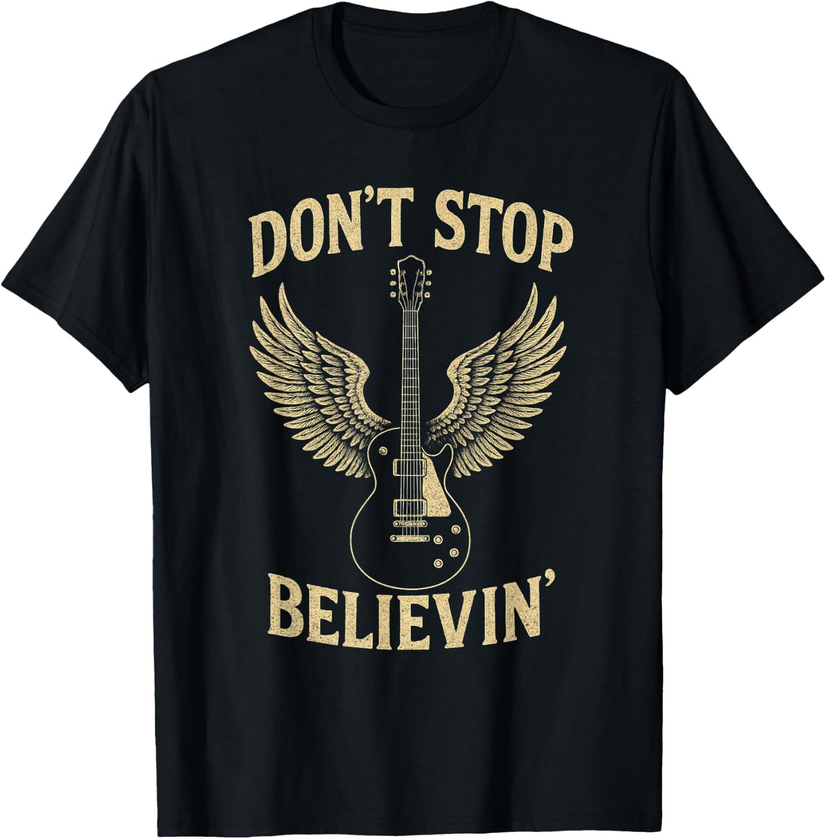 Don’t Stop Believing 80s 90s Classic Rock Graphic T-Shirt