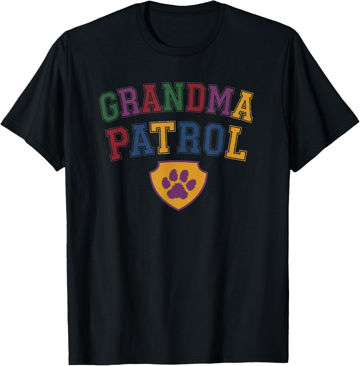 Grandma Patrol Cute Tees for Your Grandmother from Grandkids T-Shirt