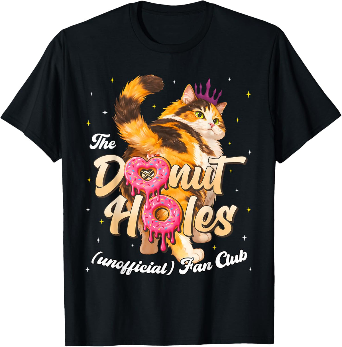 The Donut Holes Fan Club Funny Cat Meme Men Women Kid T-Shirt