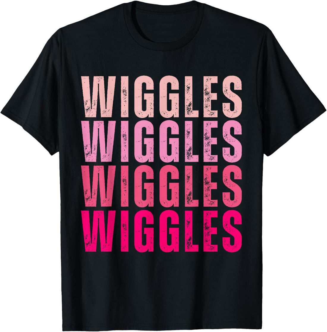 Vintage Wiggles Personalized Name I Love Wiggles T-Shirt