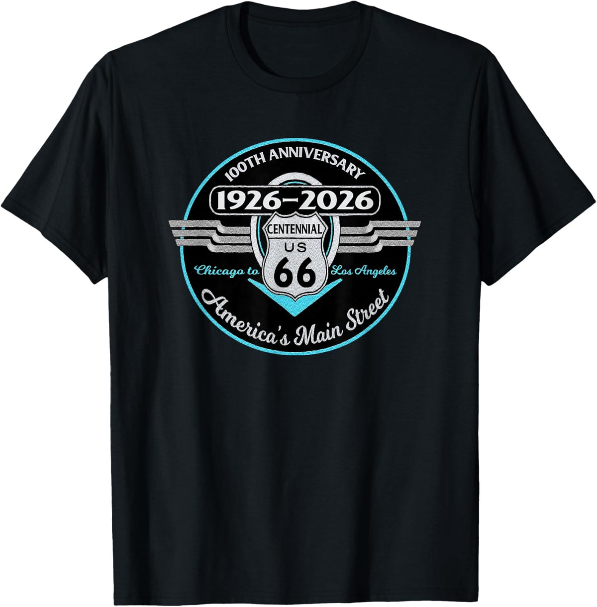 HWY 66 100 Year Anniversary Keepsake T-Shirt