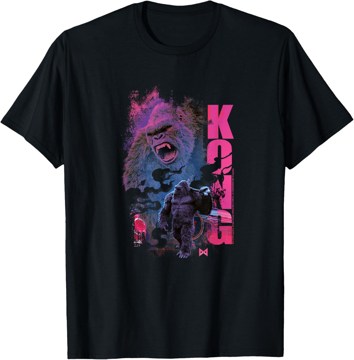 Godzilla X Kong Kong Smoke T-Shirt
