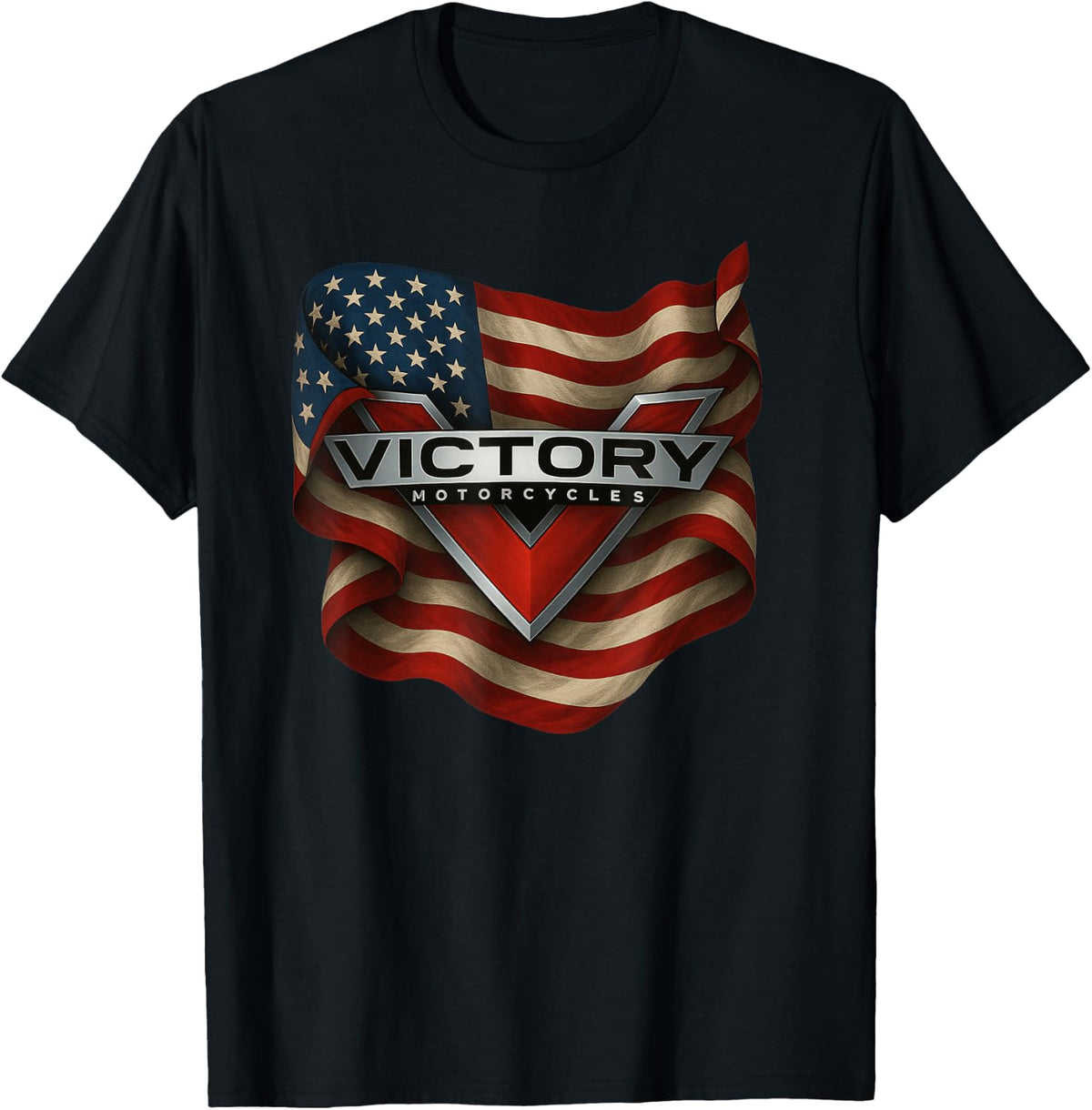 American Pride Motorcycles Victory USA T-Shirt