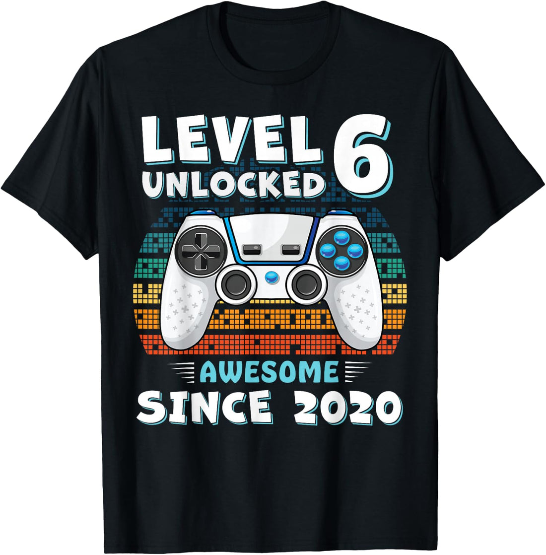 6 Year Old Bday Decorations Son Boy 6yr 2020 6th Birthday T-Shirt
