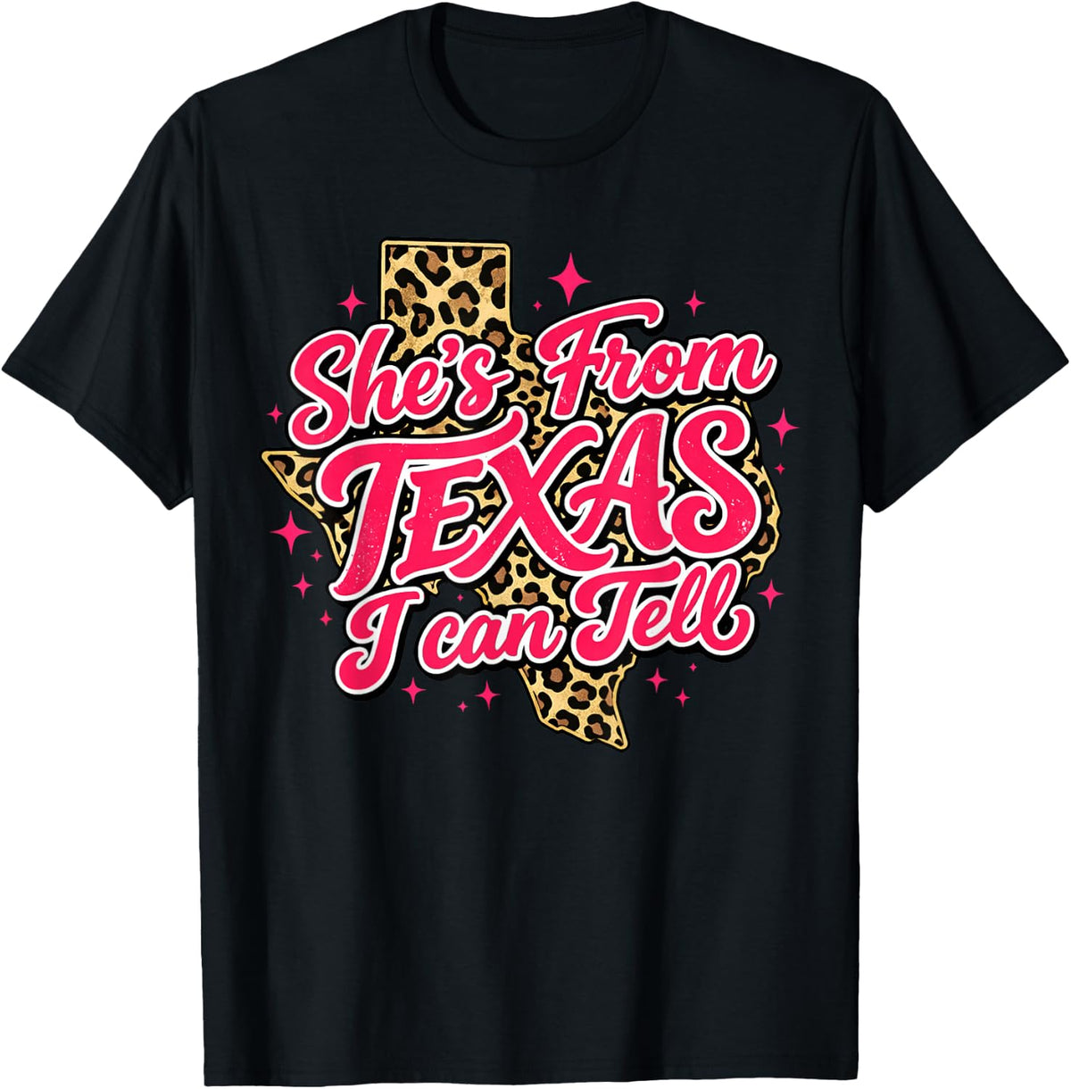 She's from Texas I Can Tell Retro Vintage Texas Girl T-Shirt