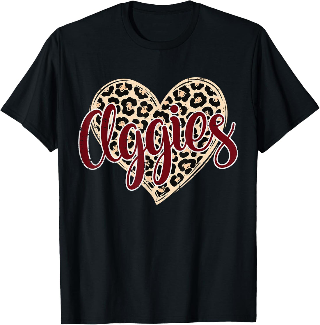 Aggies Heart Men Women Kids Youth Teen Boys Girls T-Shirt