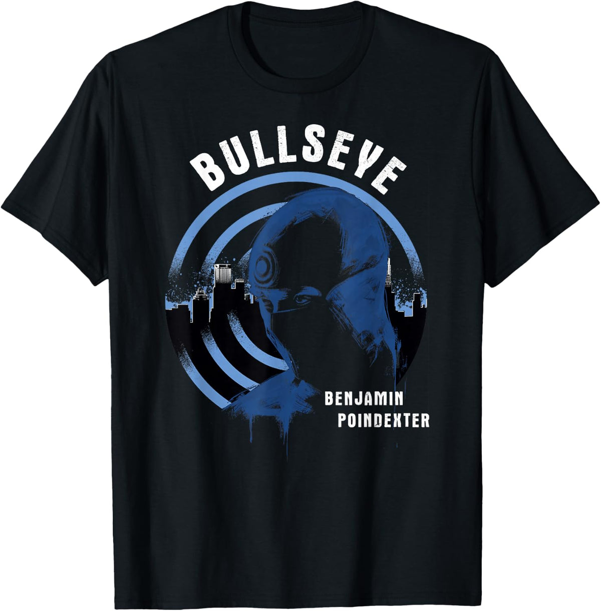 Marvel Daredevil: Born Again Bullseye Blue Distressed T-Shirt