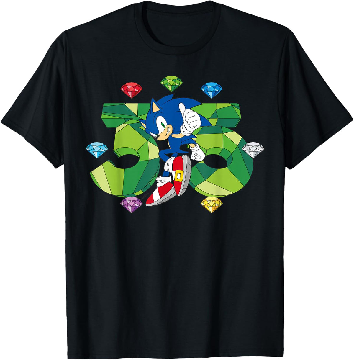 Sonic The Hedgehog - 35th Anniversary: Key Art T-Shirt