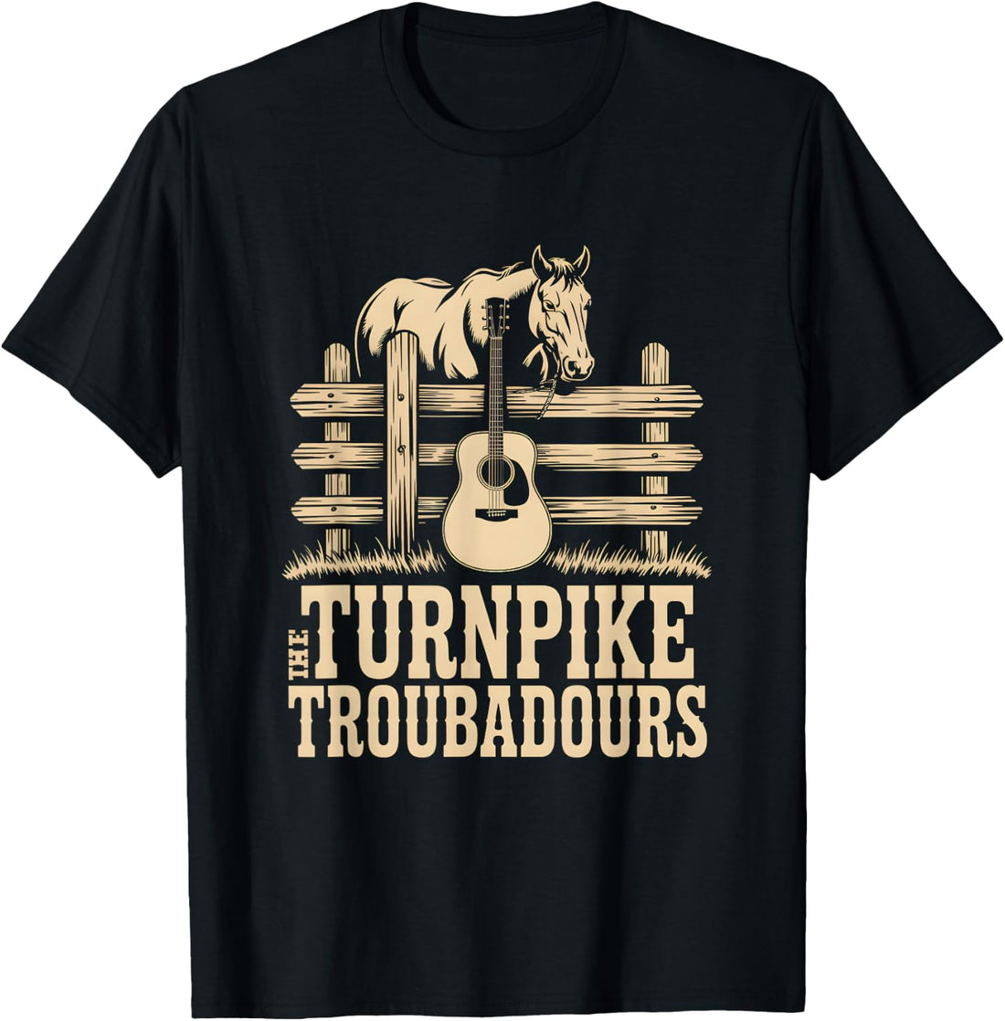 Vintage Turnpike Distressed Country Music Men Women T-Shirt