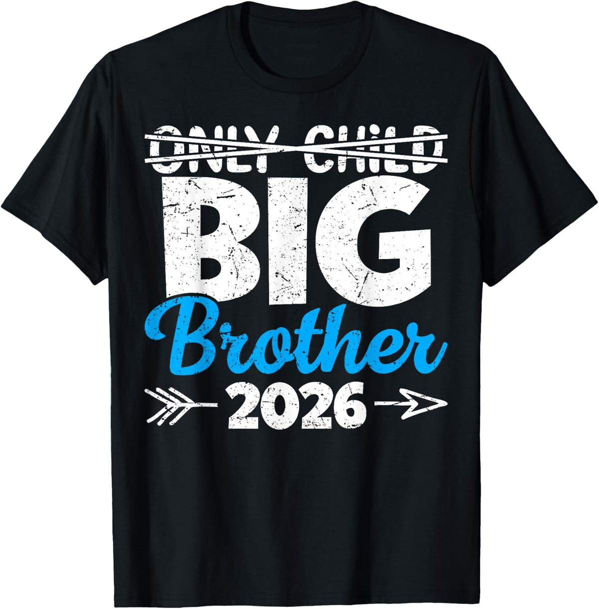 Only Child Big Brother 2026 Promoted to Big Brother Tees T Shirts for Kids Boys