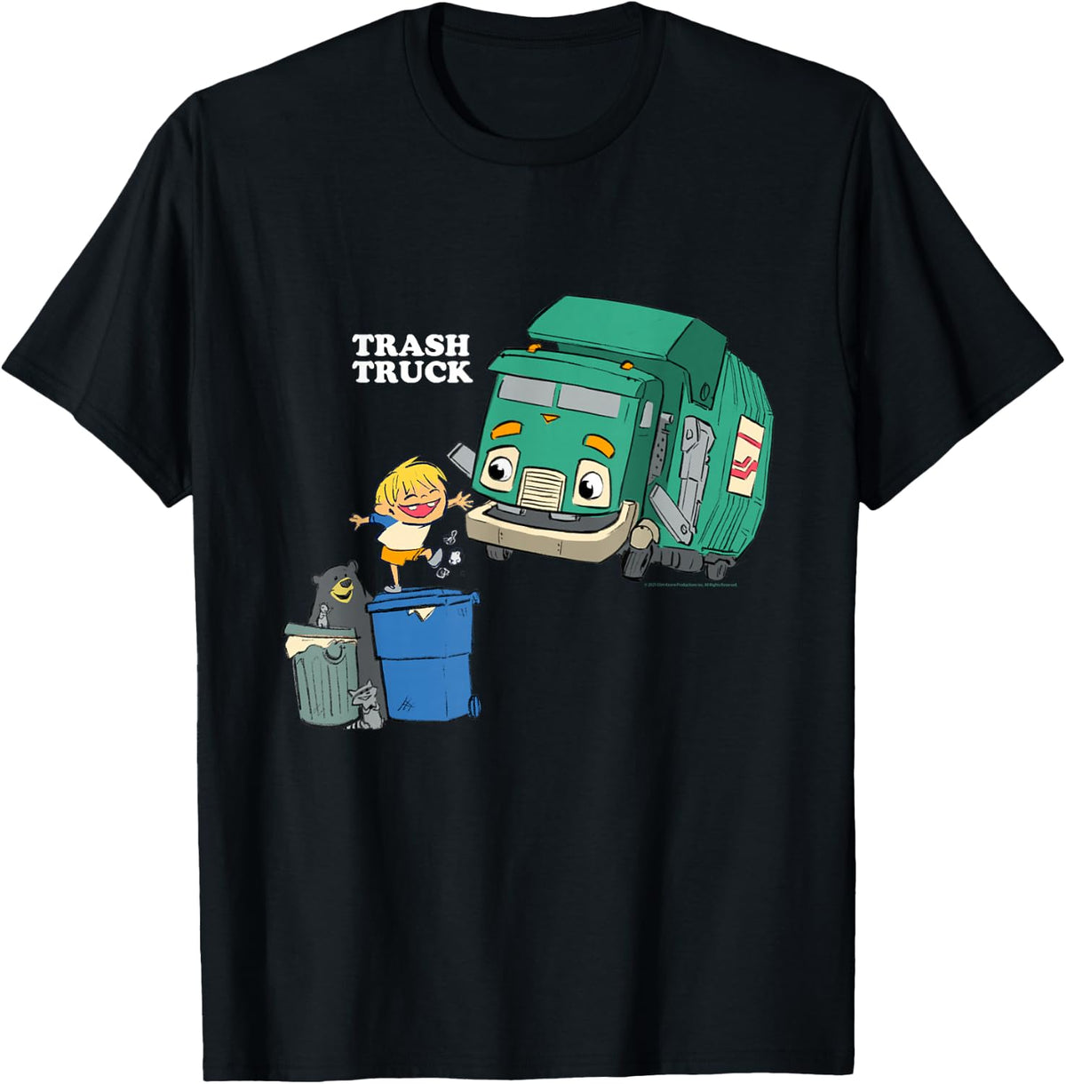The Bear Raccoon & Hank Adventure T-Shirt