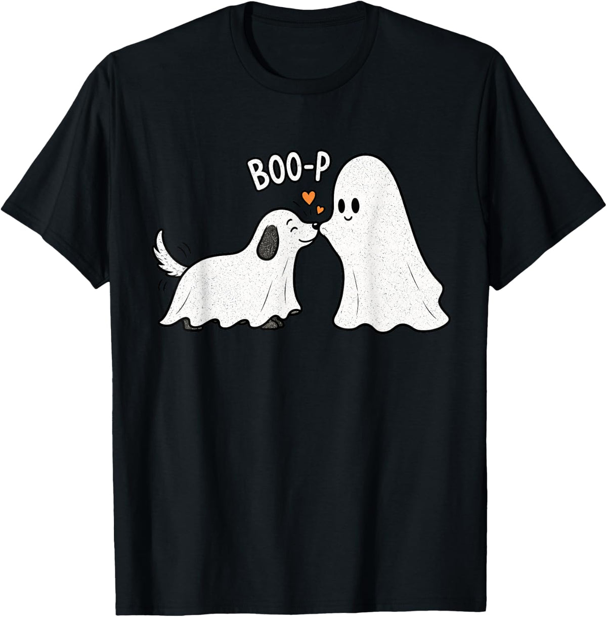 Boo Boo-p Dog Ghost Funny Halloween Dog Lovers Dog Mom T-Shirt