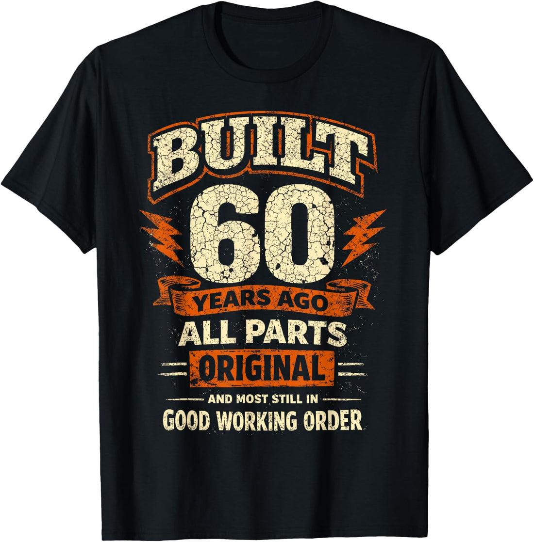 60th Birthday Man Woman 60 Years 1966 Decorative Funny Gift T-Shirt
