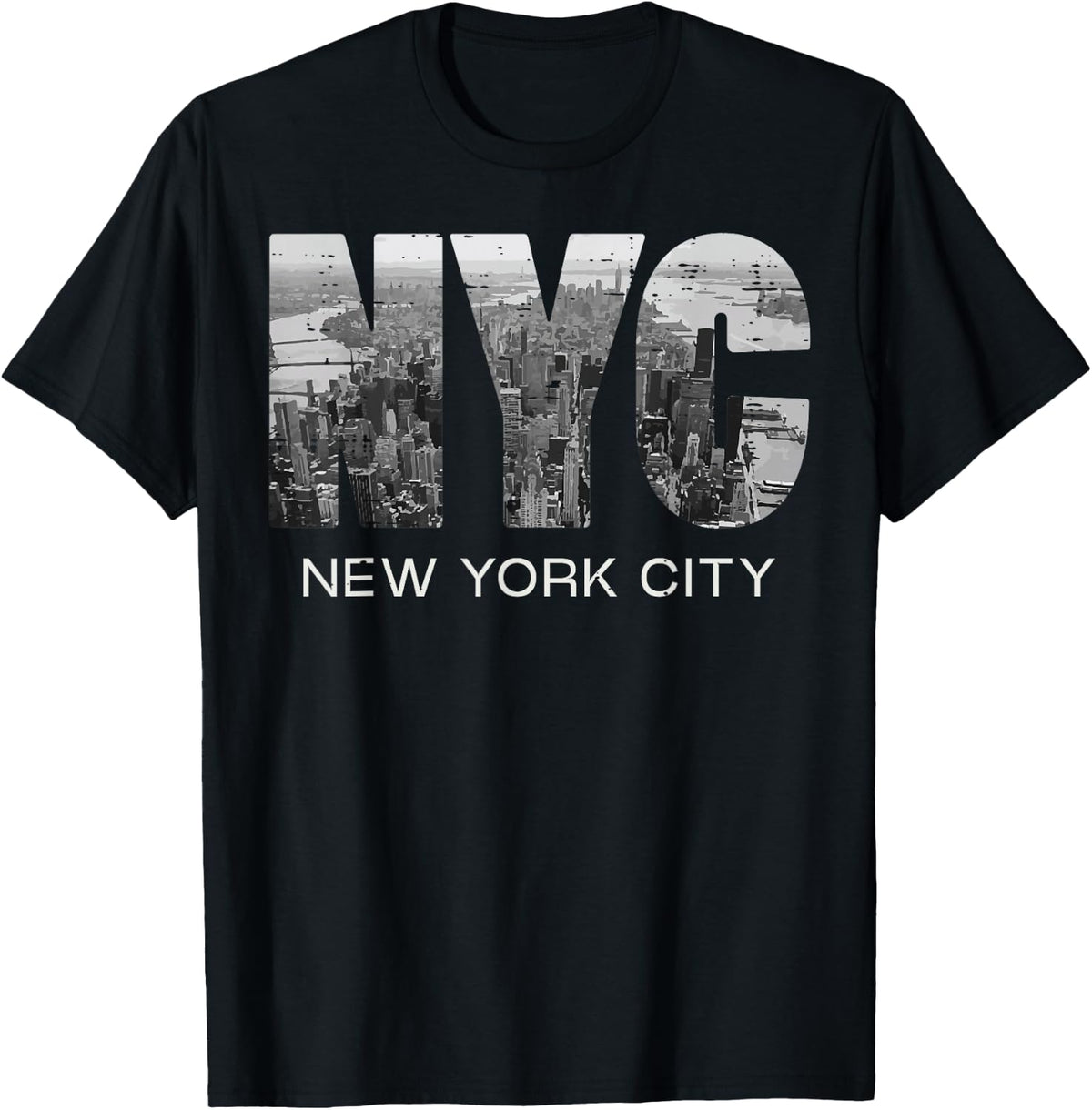 NYC New York City Skyline Big Apple Travel Men Women Kids T-Shirt