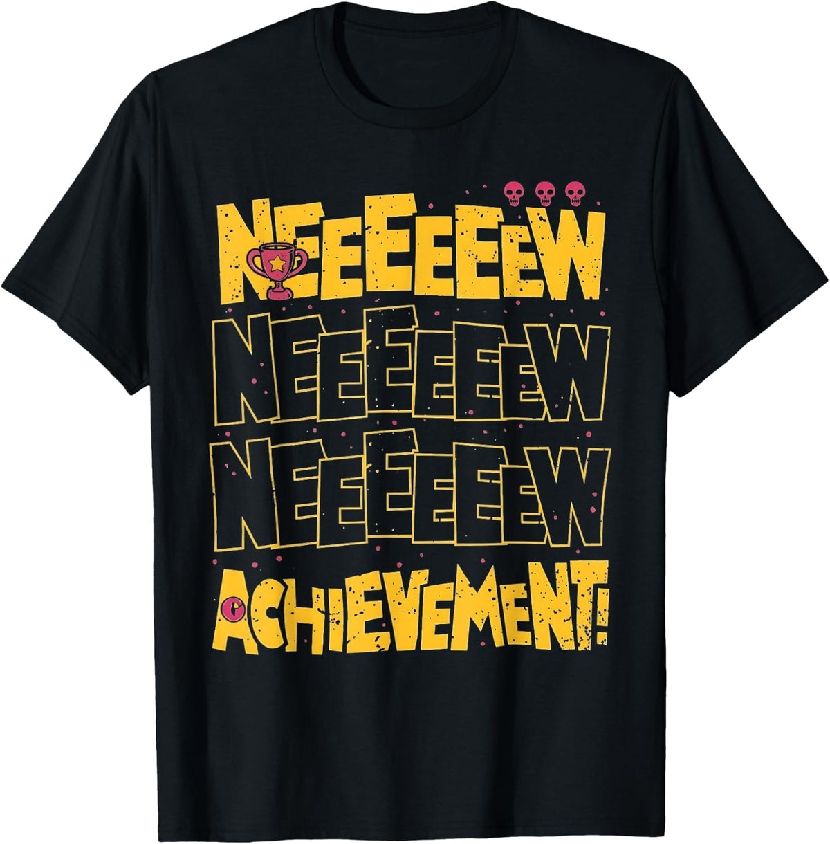 New Achievement Funny Gaming Lover Video Gamer T-Shirt
