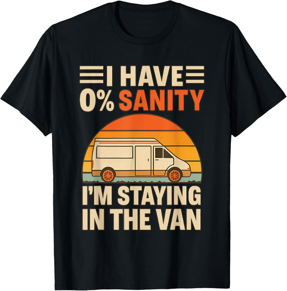 Vintage I'm Staying in Tha Van Phasmophobia Man's Women's T-Shirt
