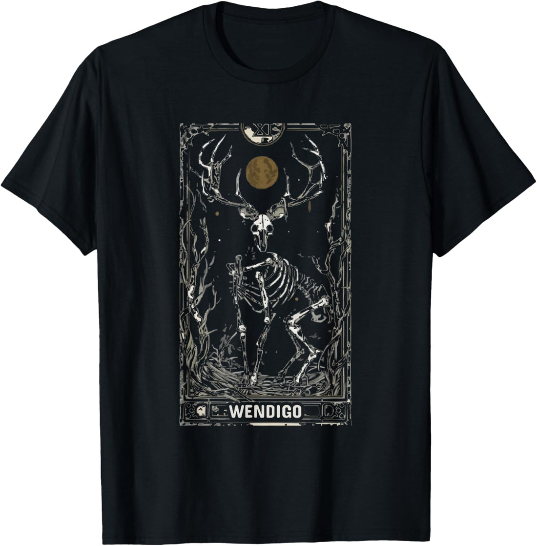 Wendigo Monster Legendary Creature Cryptozoology Cryptid T-Shirt