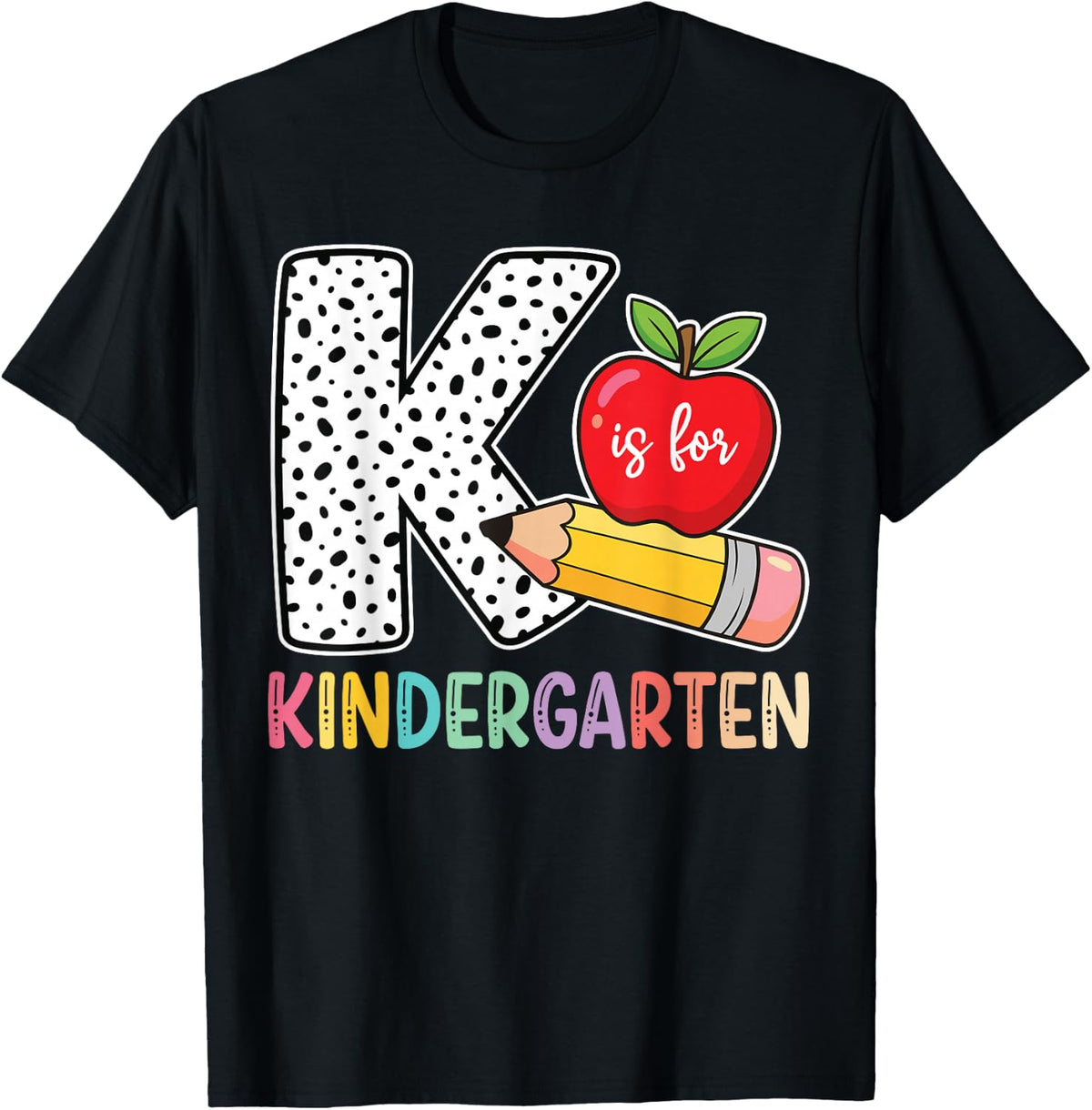 Fun K is for Kindergarten Teacher Shirt, Back to School T-Shirt