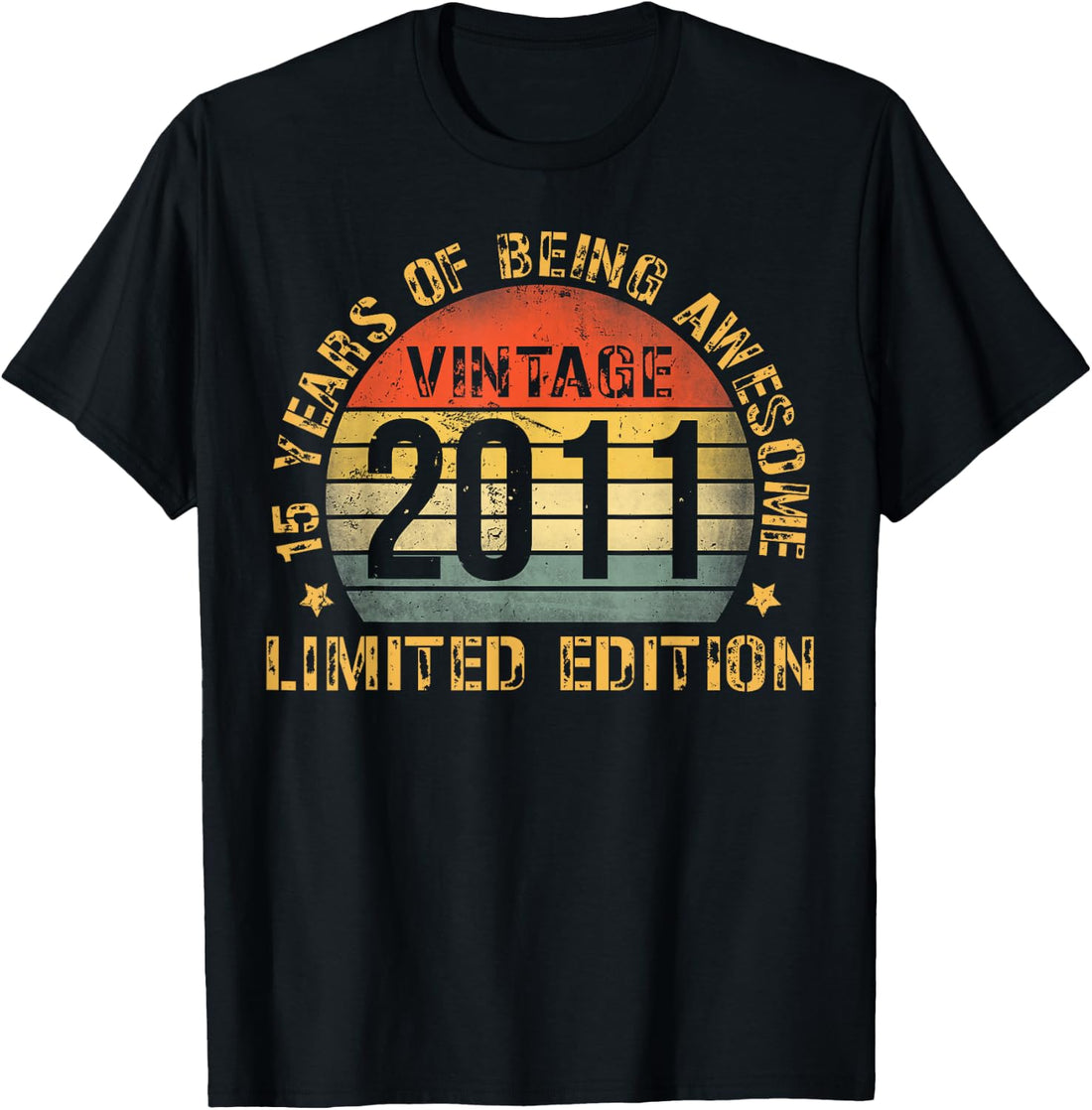 15yr Bday Son Boy Funny 2011 15th 15 Year Old Birthday T-Shirt
