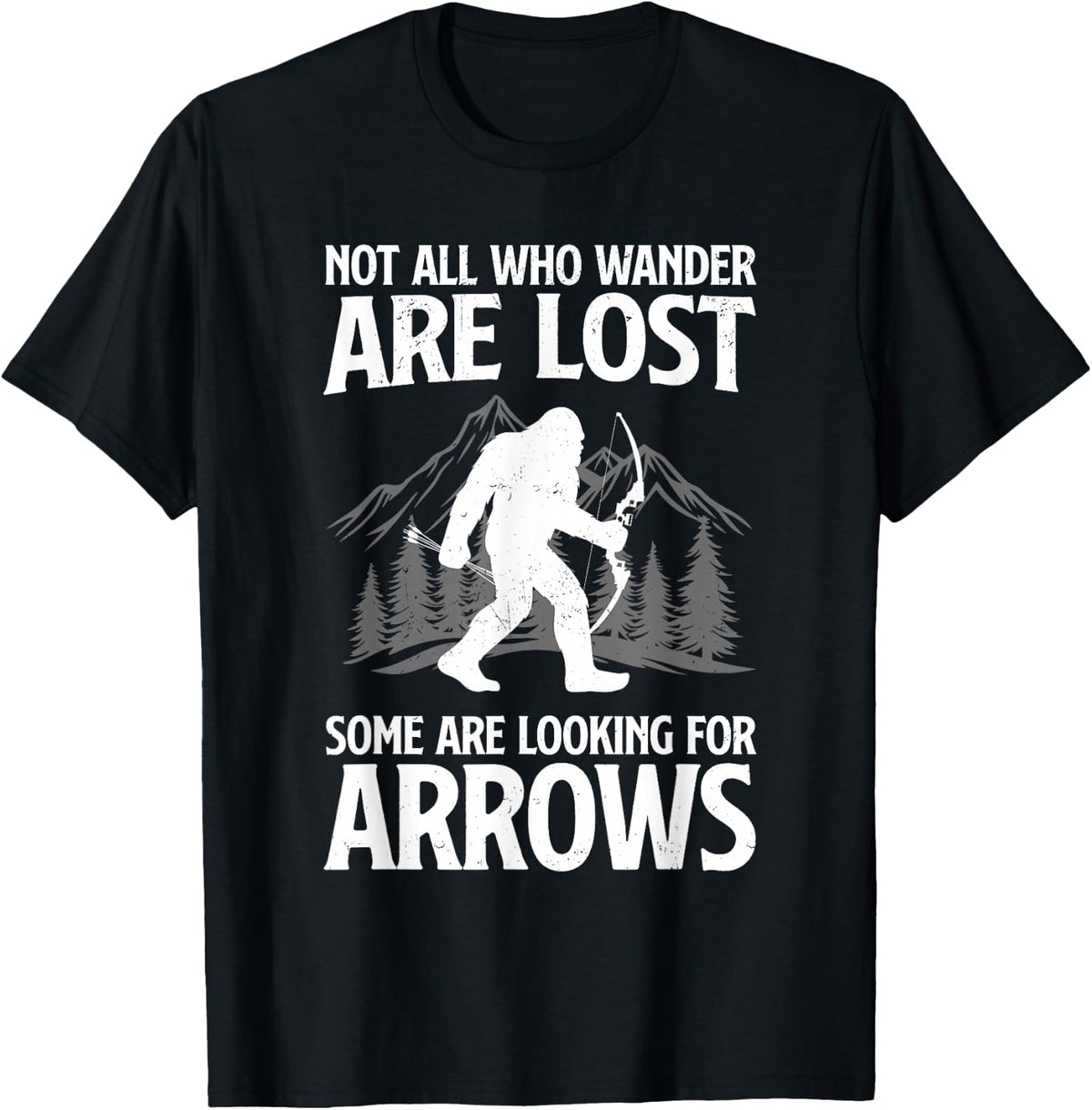 Funny Archery Art for Men Women Bowhunter Bow Hunting Archer T-Shirt