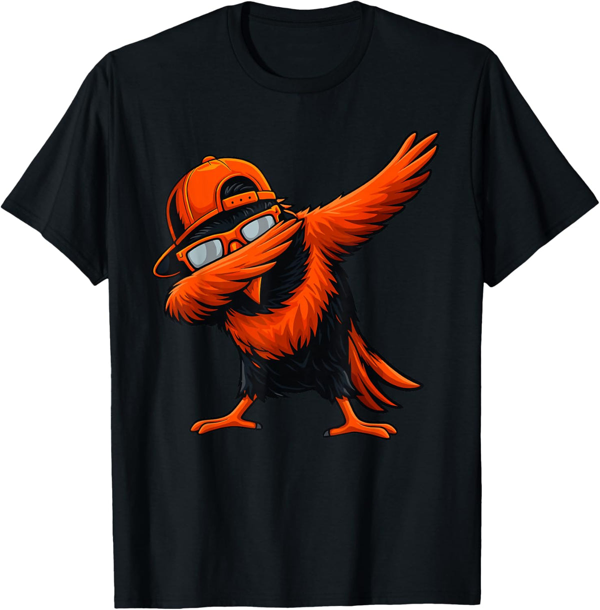 Oriole Dabbing for Men Women Youth Toddler Kids Boys Girls T-Shirt