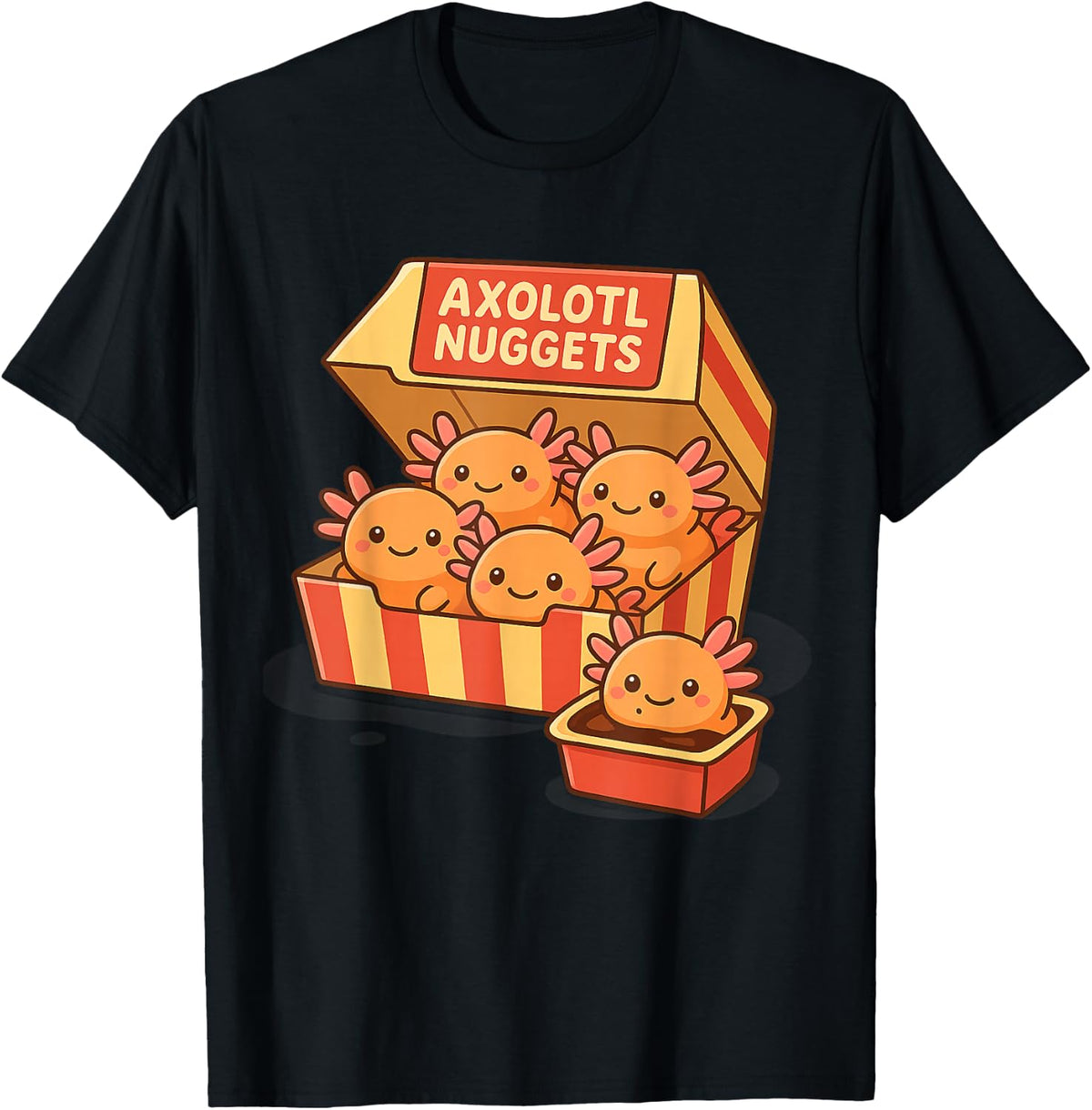 Funny Axolotl Nuggets Shirt Cute Axolotl Lover T-Shirt