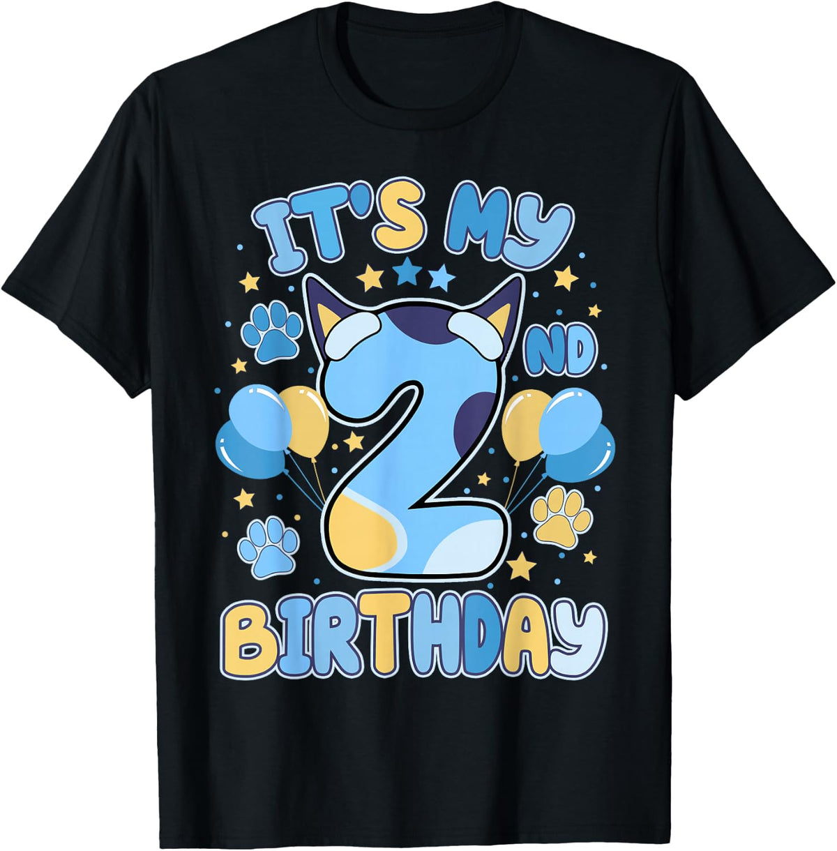 It’s My 2nd Birthday Two Boy Toddlers Dog Lovers Puppy Theme T-Shirt