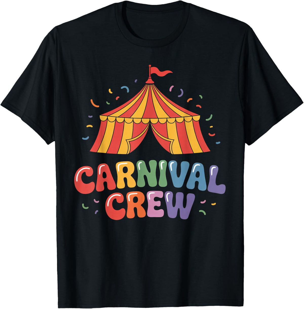 Carnival Crew Event Costume Carnival Staff Crew Tent Party T-Shirt