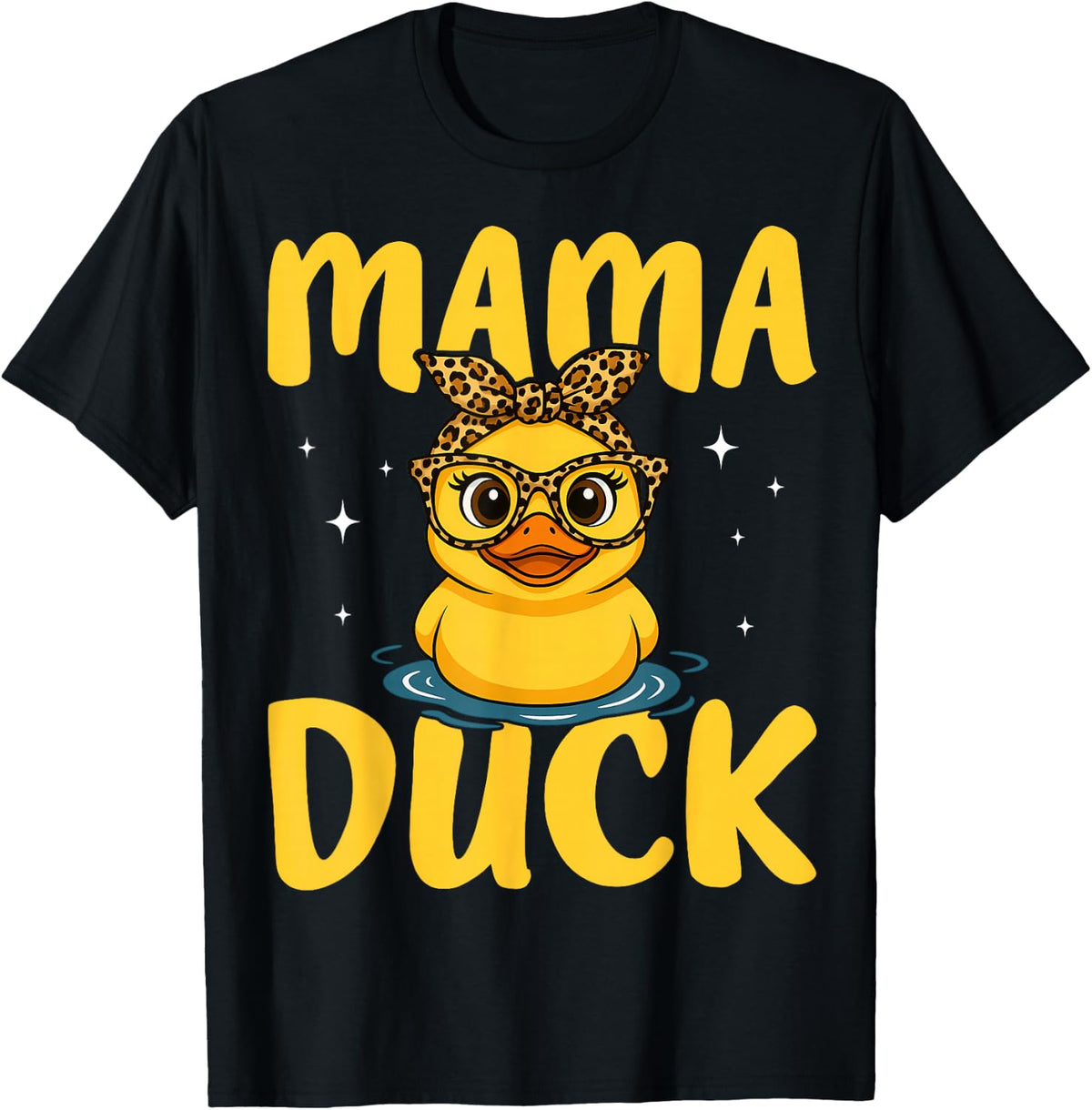 Rubber Duckies Mama Duck Rubber Duck for Women Mom T-Shirt