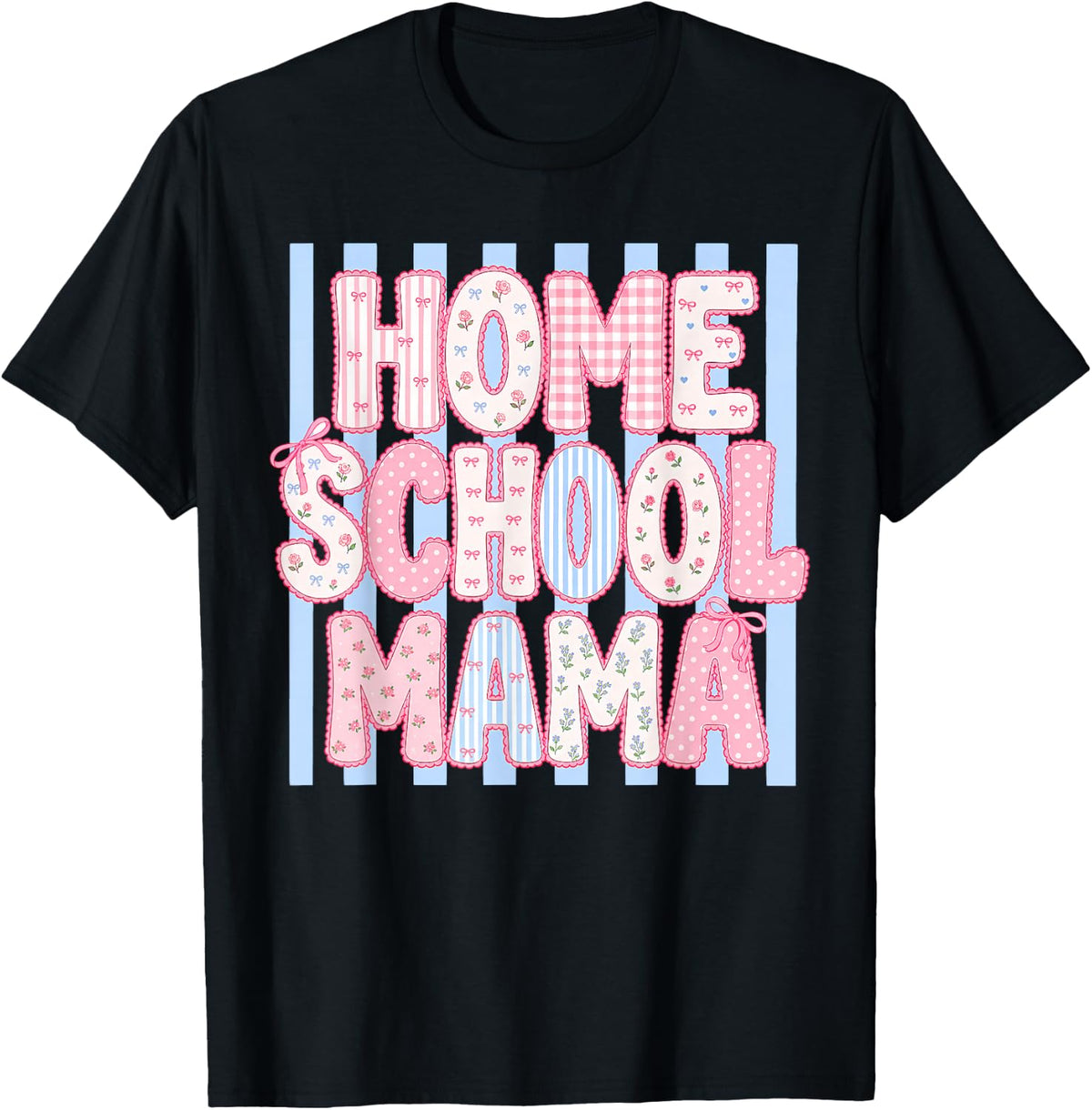 Homeschool Moms Club Homeschool Mama Mom Back to School T-Shirt
