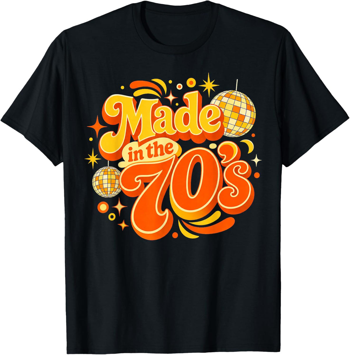 Made in the 70s Retro Nostalgia Design T-Shirt