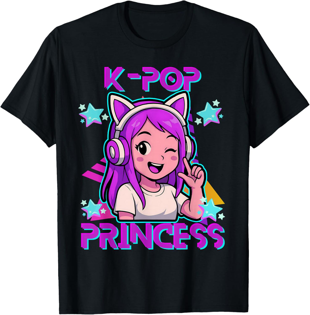 K-pop Princess K pop Kids Girls K-pop T-Shirt