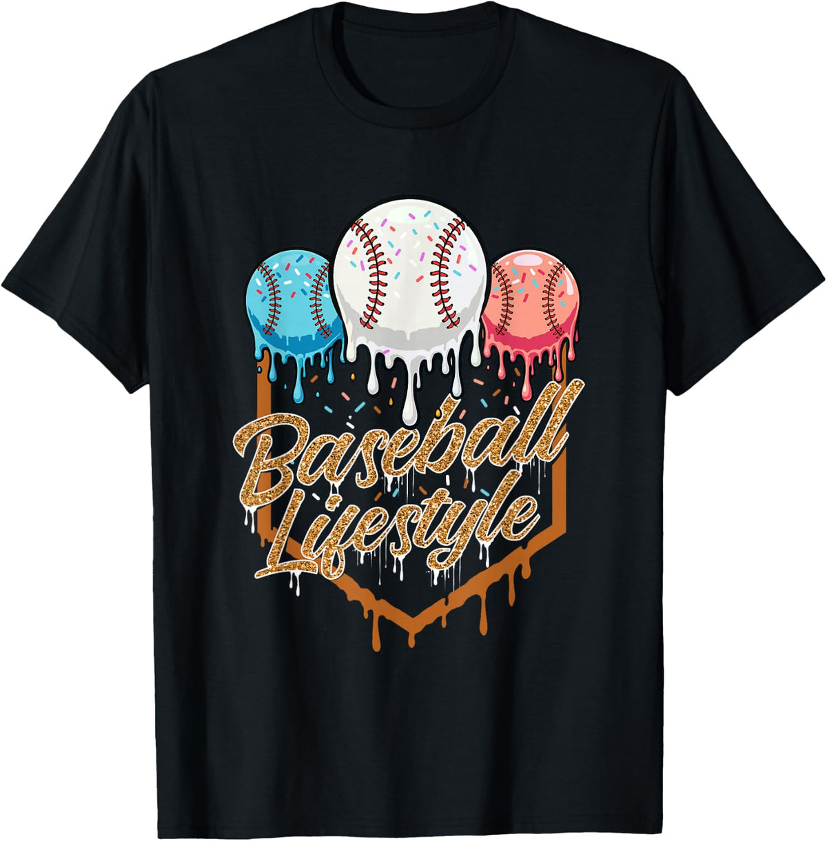 Baseball Lifestyle - Baseball Lover Player Baseballer T-Shirt