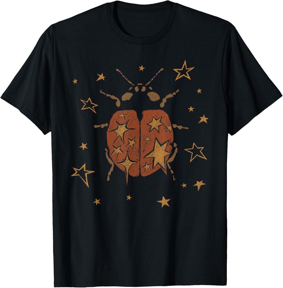 Whimsy Twee Ladybug y2k Grunge 2000s Alt Star T-Shirt