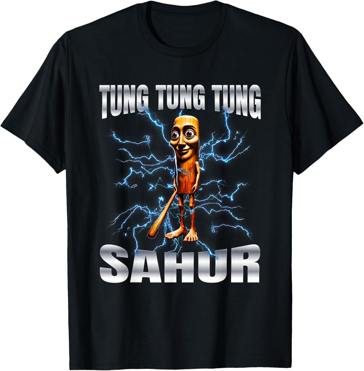 Tung Tung Tung Sahur is Calling Funny Italian Brainrot Meme T-Shirt