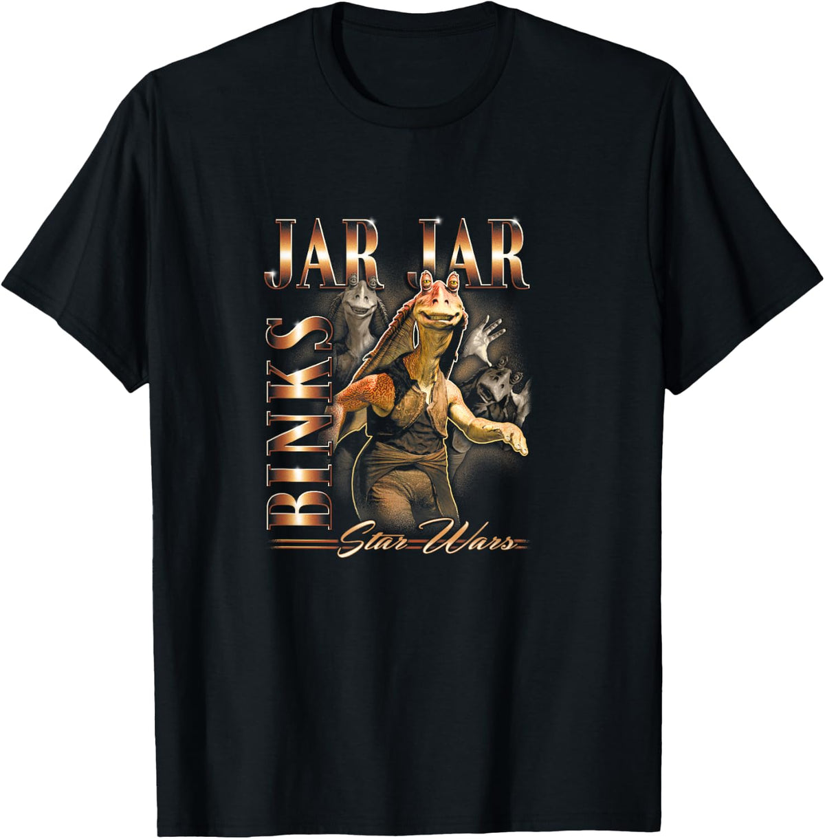 Star Wars The Phantom Menace Episode I Jar Jar Binks Poster T-Shirt