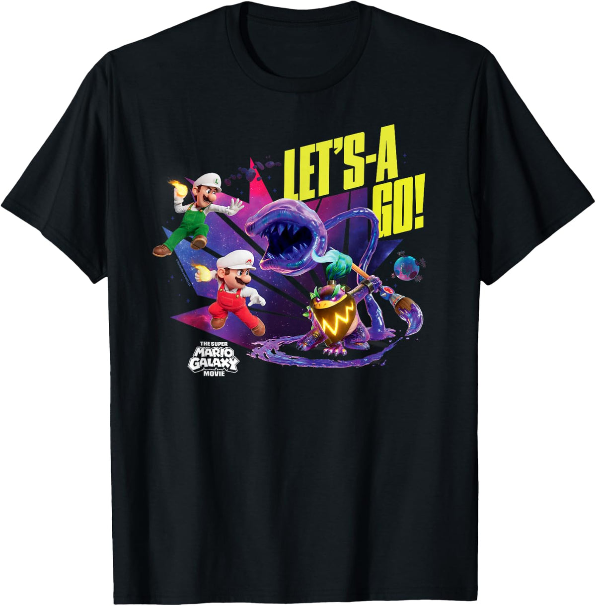 The Super Mario Galaxy Movie Bowser Jr. Battle T-Shirt