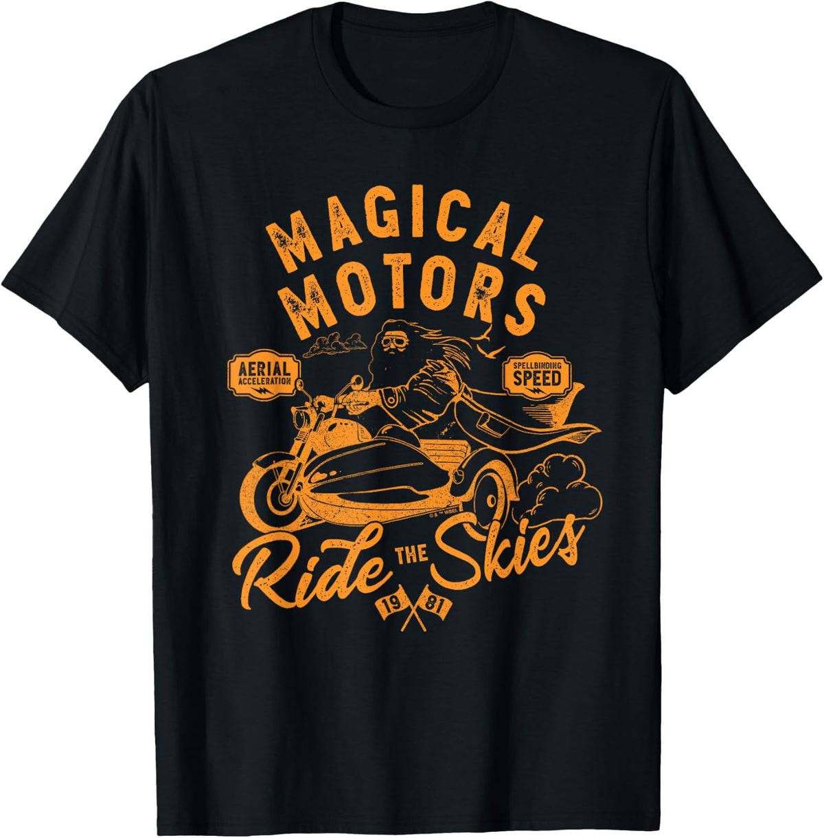 Harry Potter Hagrid Magical Motors One Color T-Shirt