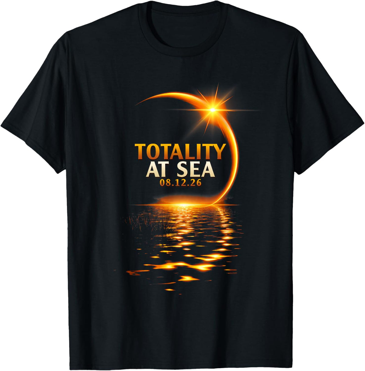 Total Solar Eclipse Cruise 2026 Totality At Sea Sky Watcher T-Shirt
