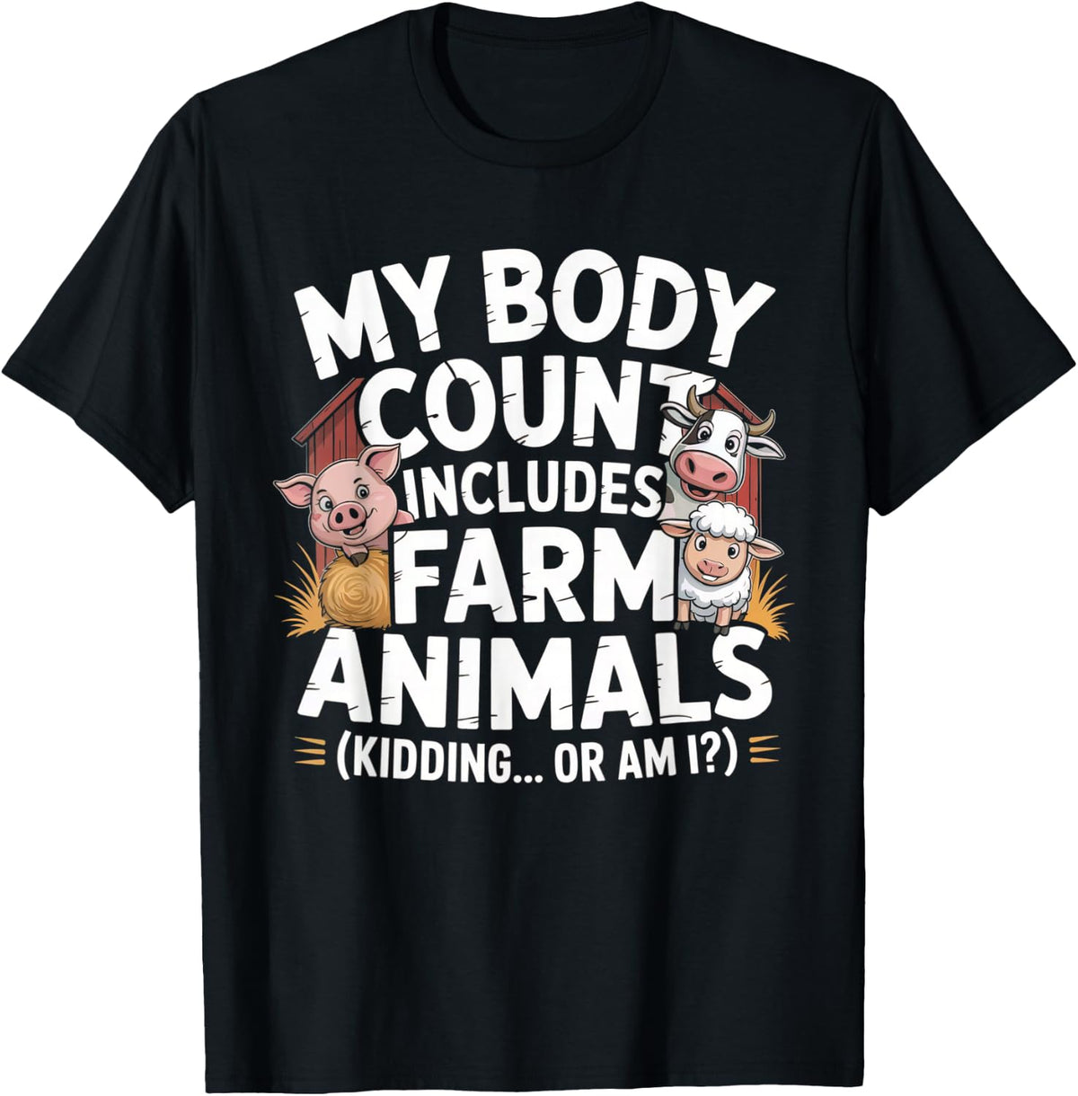 Embarrassing Shirt Farmer Meme Inappropriate Farm Animals T-Shirt