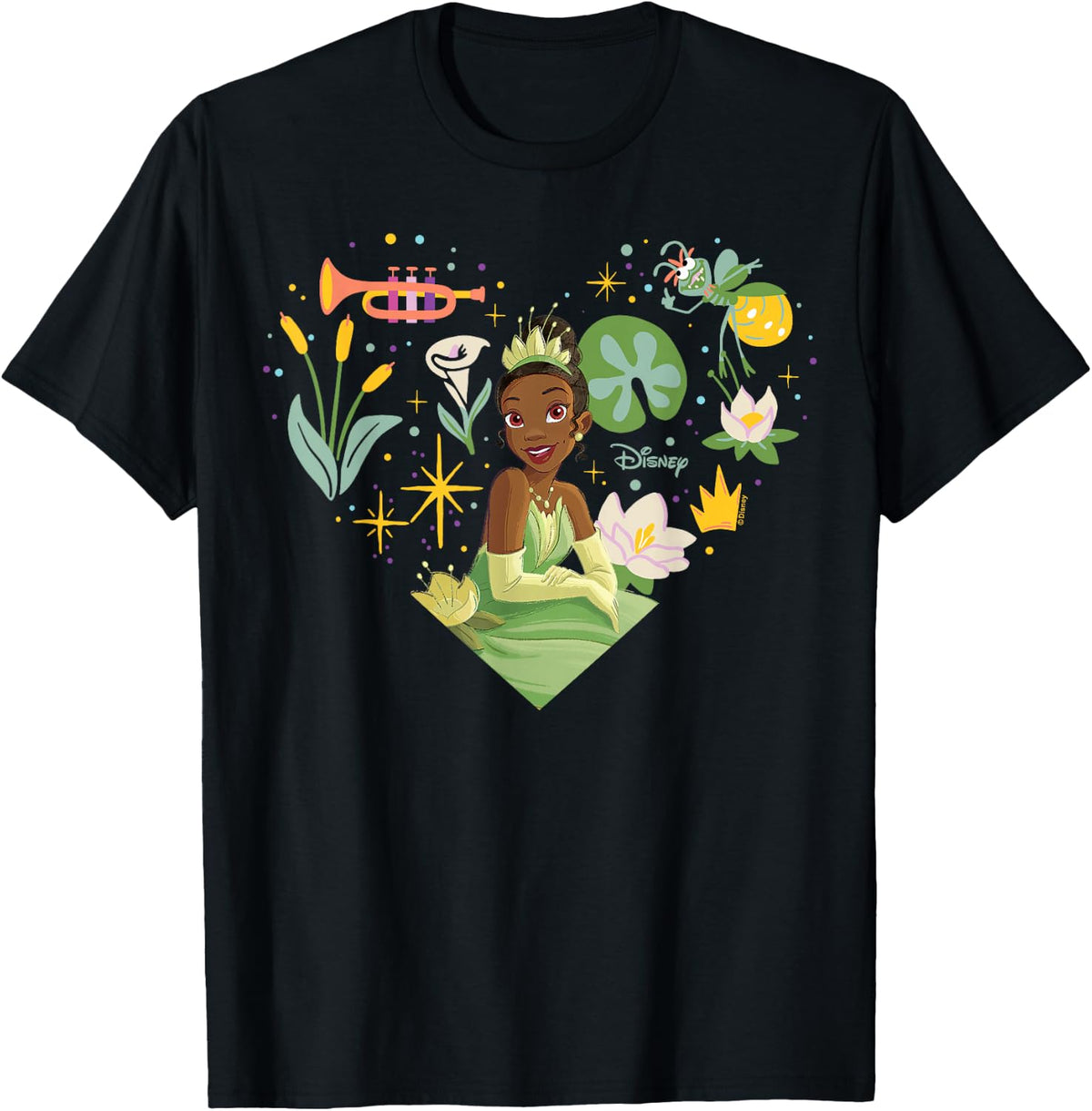 Disney Princess - Tiana Nature Heart T-Shirt