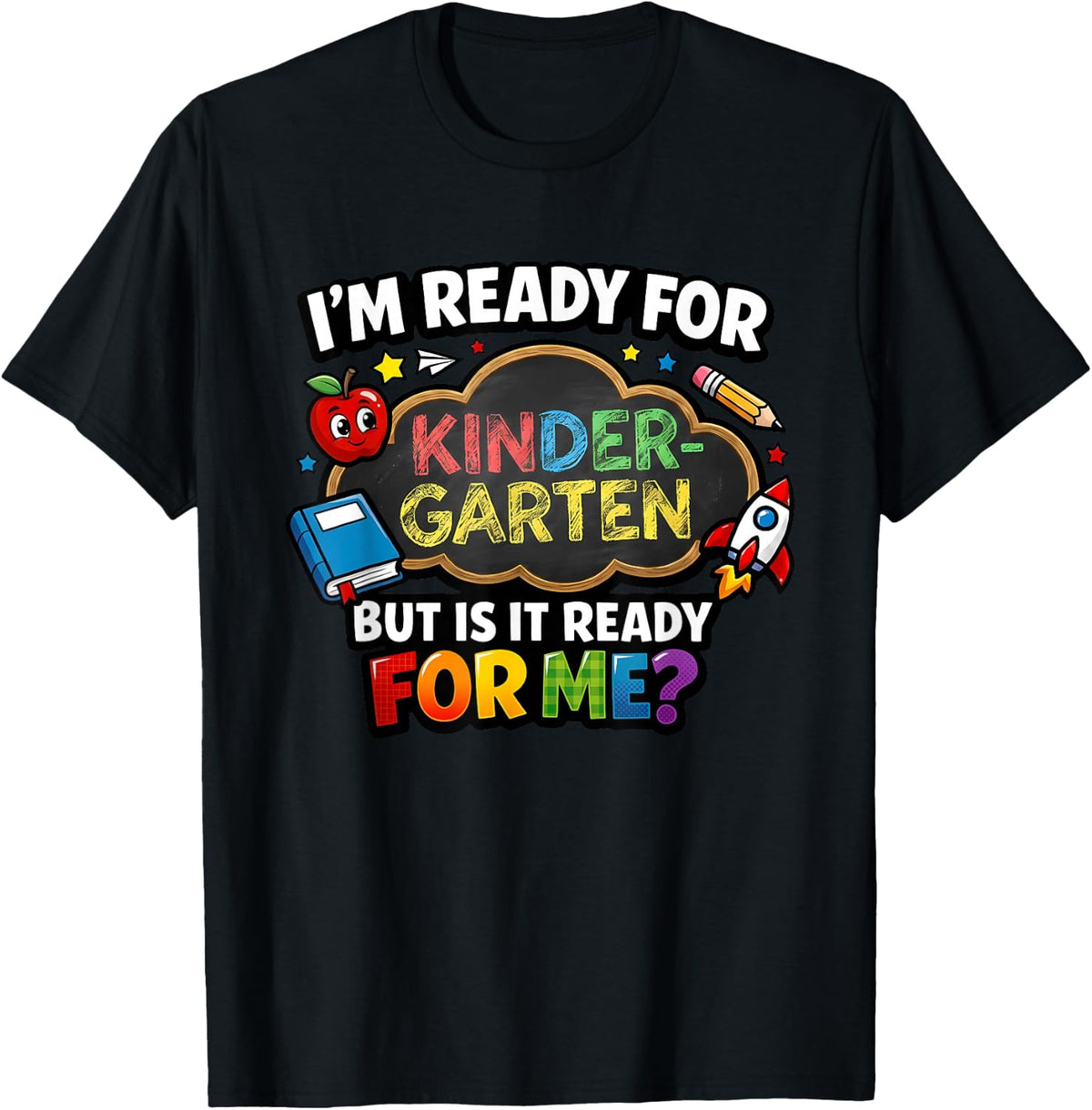My First Day of Kindergarten Tee - 1st Day of School Boy Kid T-Shirt