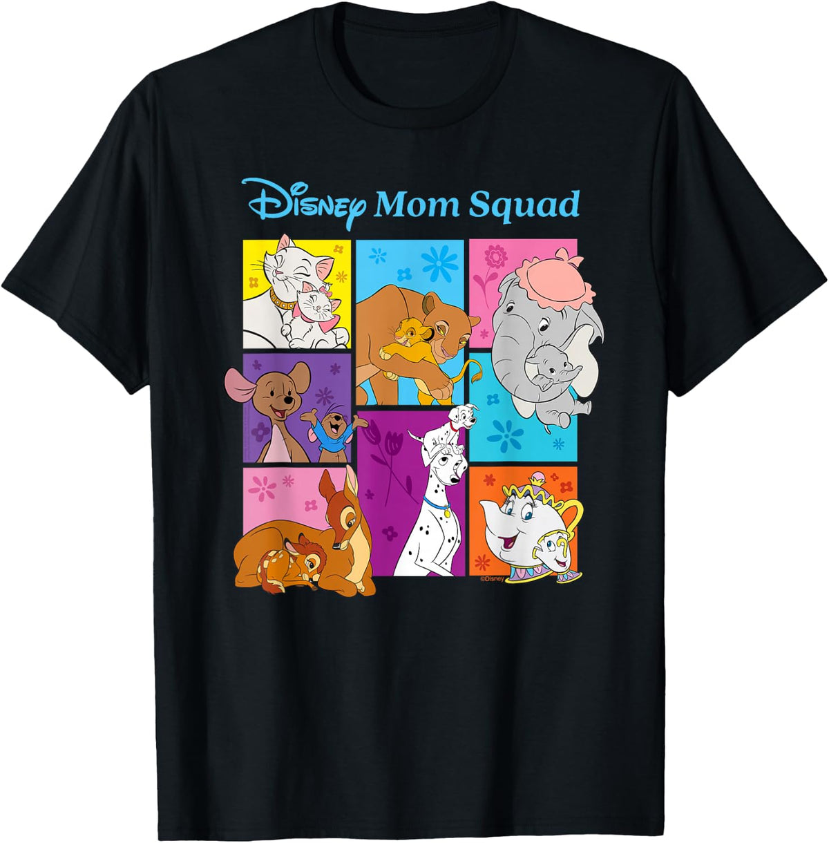 Disney Mom Squad Famous Moms & Kids Mother's Day Family Trip T-Shirt
