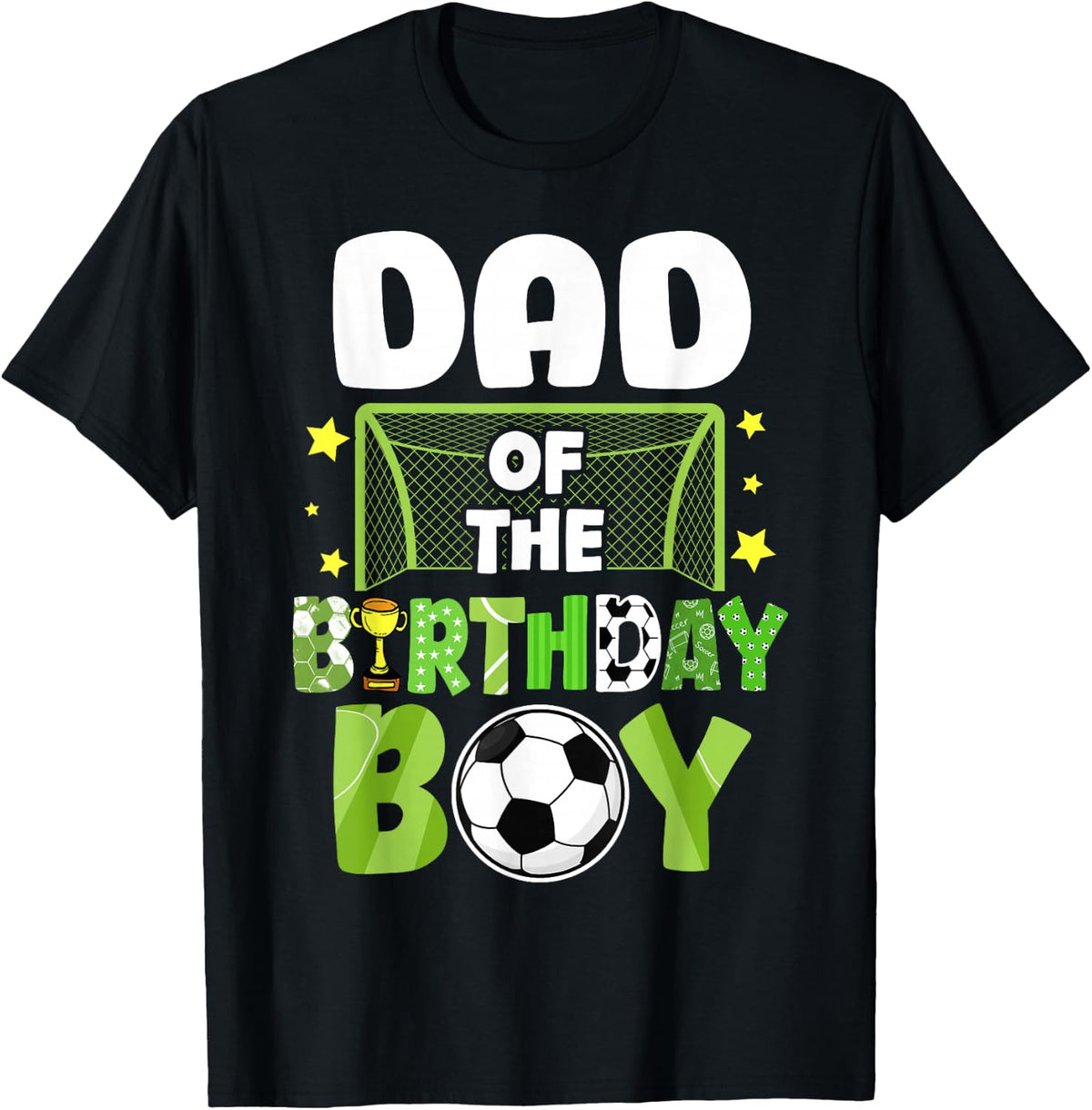 Soccer Dad Birthday Boy Party Soccer Family Matching T-Shirt