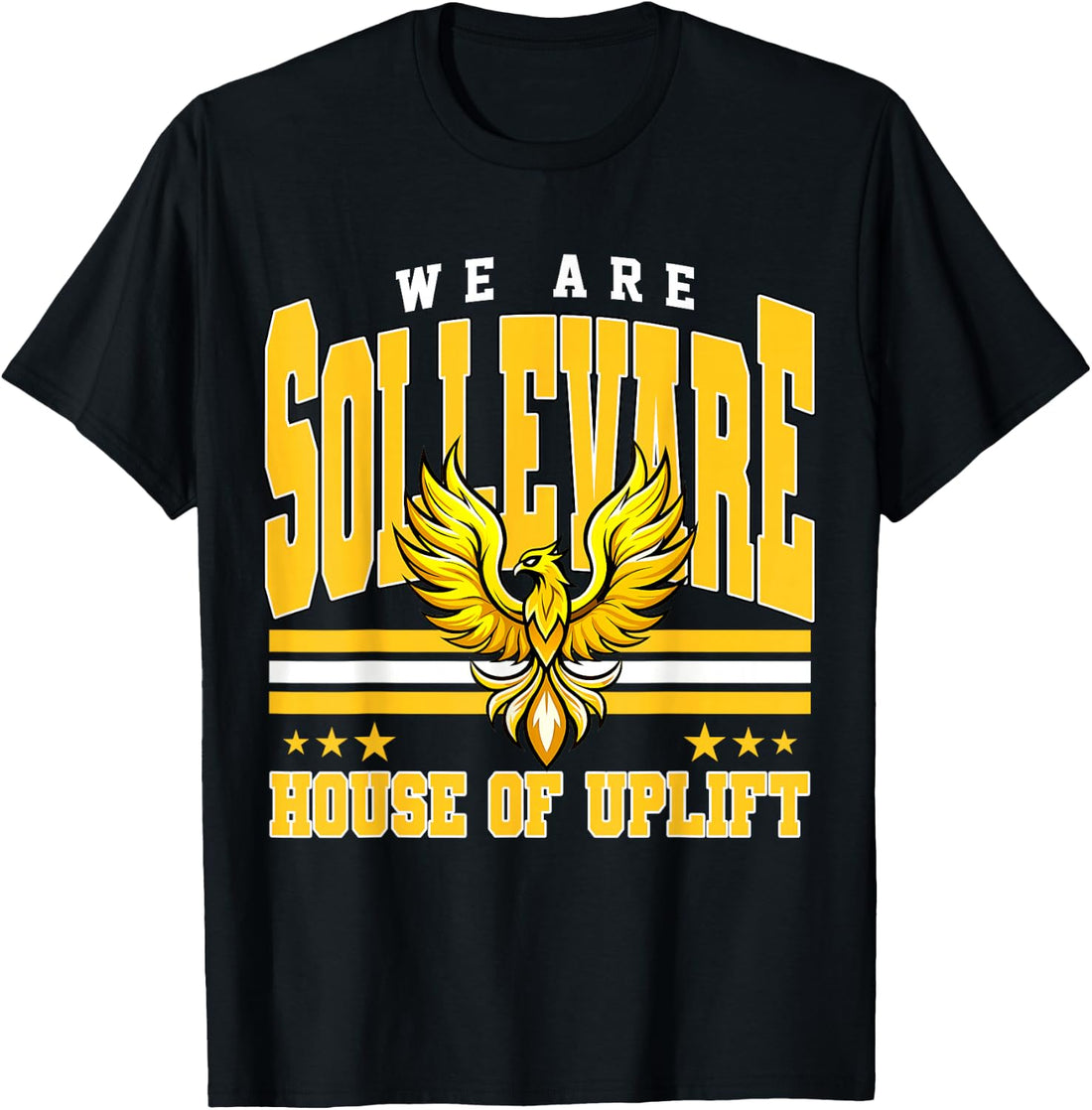 We are Sollevare Retro Mascot School Cheering T-Shirt